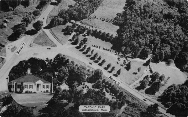 Williamstown Massachusetts Taconic Park Aerial View Vintage Postcard AA65410