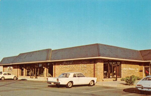 Trenton New Jersey Donnelly and Sons Mens Clothing Store Postcard AA65507