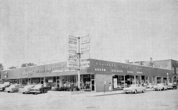 Homewood Illinois Ridge-Mar Shopping Center Vintage Postcard AA65512