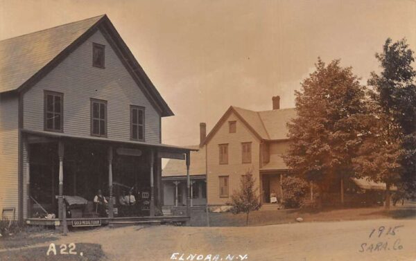 Elnora New York General Store Post Office Real Photo Postcard AA65567