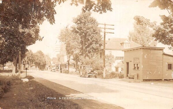 Maryland New York Main Street Post Office Real Photo Postcard AA65574