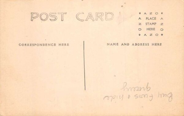 Theresa New York Main Street and Presbyterian Church Real Photo Postcard AA65586 - Image 2