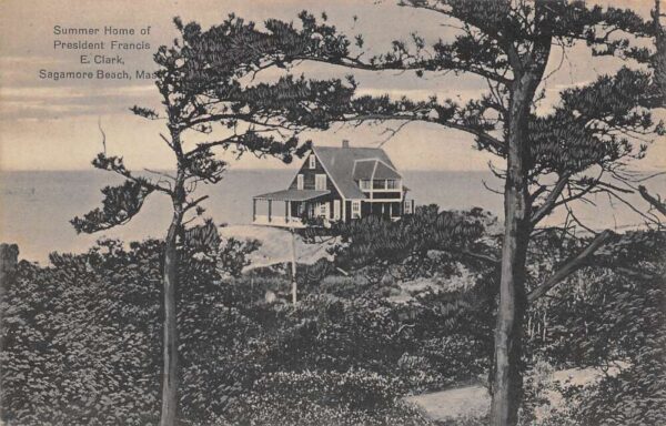 Sagamore Beach Massachusetts Summer Home Of Pres. Francis E. Clark PC U3774