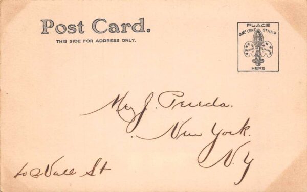 New York City Trimble Bros Shoe Store US Flag Patriotic Real Photo PC AA65882 - Image 2