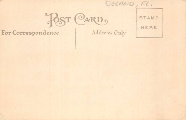 DeLand Florida The Commercial Club Vintage Postcard AA65960 - Image 2