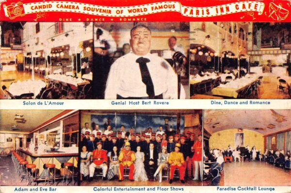 Los Angeles California Paris Inn Candid Camera Souvenir Multiview PC AA66085