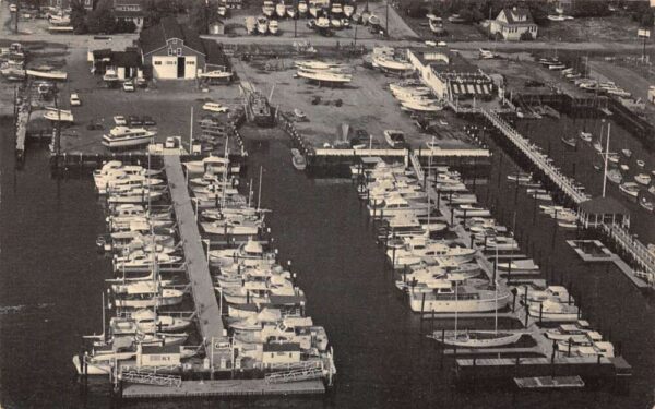 Great Kills Staten Island New York Boat Yard and Marina Vintage PC AA66123