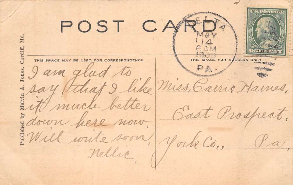 Delta Pennsylvania Hotel Auditorium Street Scene Vintage Postcard AA66289 - Image 2