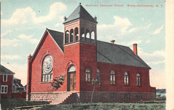 Scotia-Schenectady New York Methodist Episcopal Church Vintage Postcard AA66328