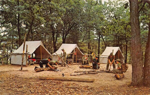 Owasippe Michigan Owasippe Scout Reservation Campsite Boy Scouts PC AA66488