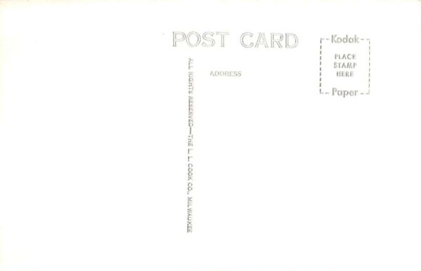 Rogers City Michigan Steamer "W.F. White" B/W Photo Vintage Postcard U4128 - Image 2