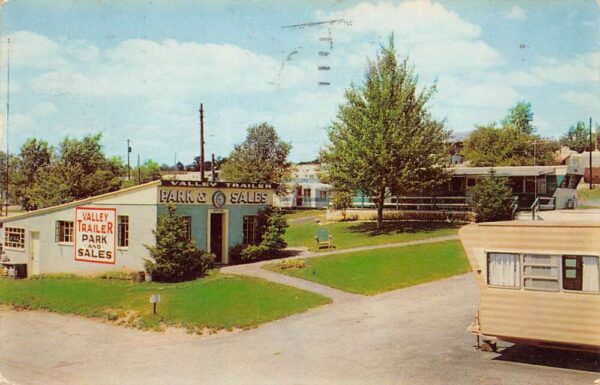 Harrisonburg Virginia Valley Trailer Park & Sales Photochrome PC U4159