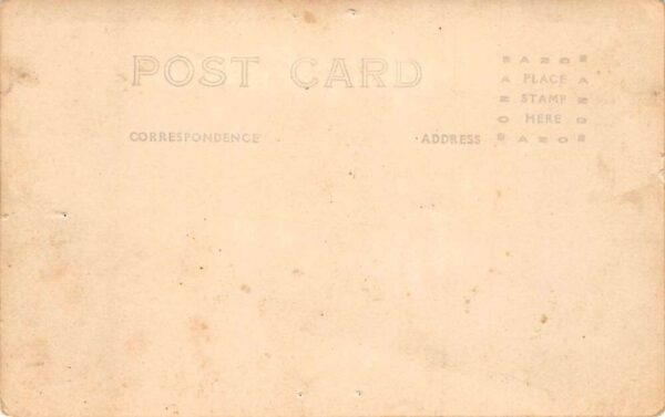 People riding in Old Auto Car Automobile Real Photo Vintage Postcard AA66860 - Image 2