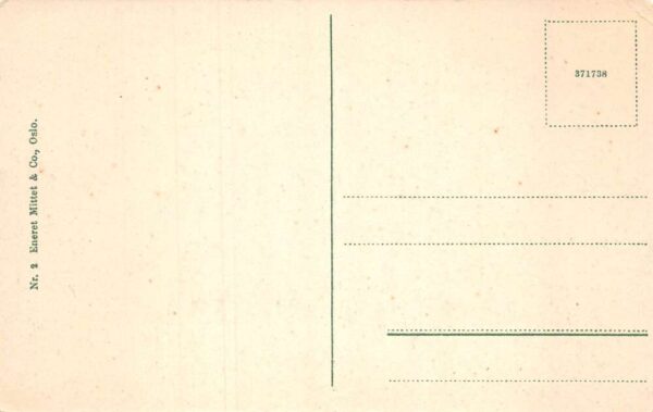 Hell Norway Train Station Vintage Postcard AA66928 - Image 2