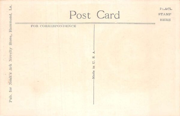Breckwait Louisiana Wishing Spring's Hotel Vintage Postcard AA67172 - Image 2