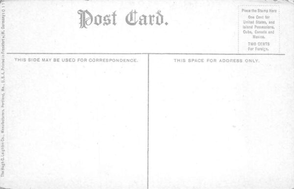 Bluehill Bay Maine Sand Island Lighthouse Vintage Postcard AA67238 - Image 2