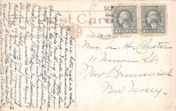 Fair Haven New York Lake Ontario Sky Tinted Vintage Postcard U4580 - Image 2