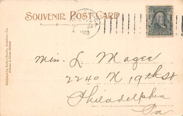 Andersonville Georgia National Cemetery Souvenir Post Card Vintage PC U4764 - Image 2