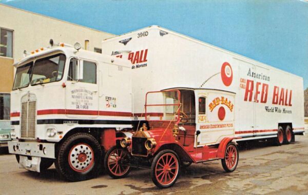 San Diego California American Red Ball Movers, Chula Vista Transfer, Gov't. Postal PC U4888
