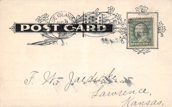 Chicago Illinois Gilbert & Bennett MFG. Co., Receipt Of Payment PC U4892 - Image 2