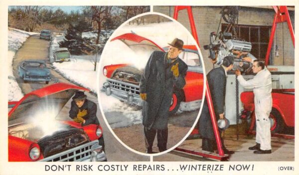 Prestone Anti Freeze Auto Supplies Car Advertising Vintage Postcard AA67841