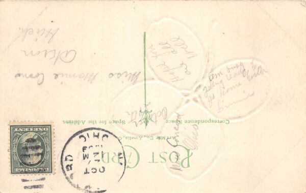 New Concord Ohio Greetings Clover Multiview Vintage Postcard AA67953 - Image 2