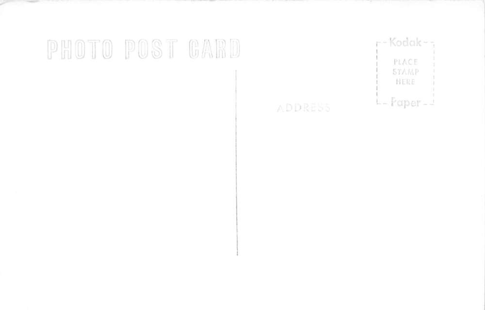 Benzonia Michigan Boersma's Rustic Village Real Photo Vintage Postcard