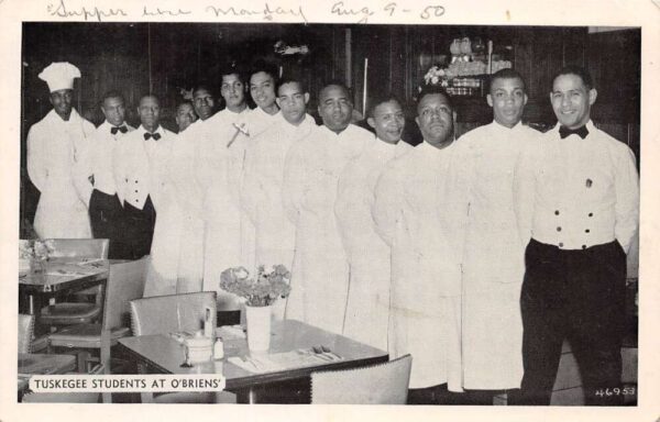 Tuskegee Alabama O'Briens' Restaurant Training Tuskegee Students PC U4992