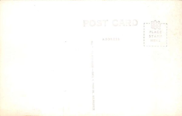Manistee Michigan River Street Real Photo Vintage Postcard AA68209 - Image 2