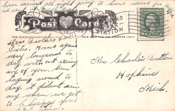 Chicago Illinois SS Eastland Disaster Diving for Bodies Vintage Postcard AA68388 - Image 2