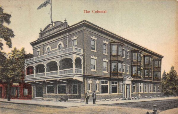 Bangor Pennsylvania The Colonial Vintage Postcard AA68680