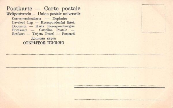 Pope Pius X Portrait Religious Vintage Postcard AA68683 - Image 2