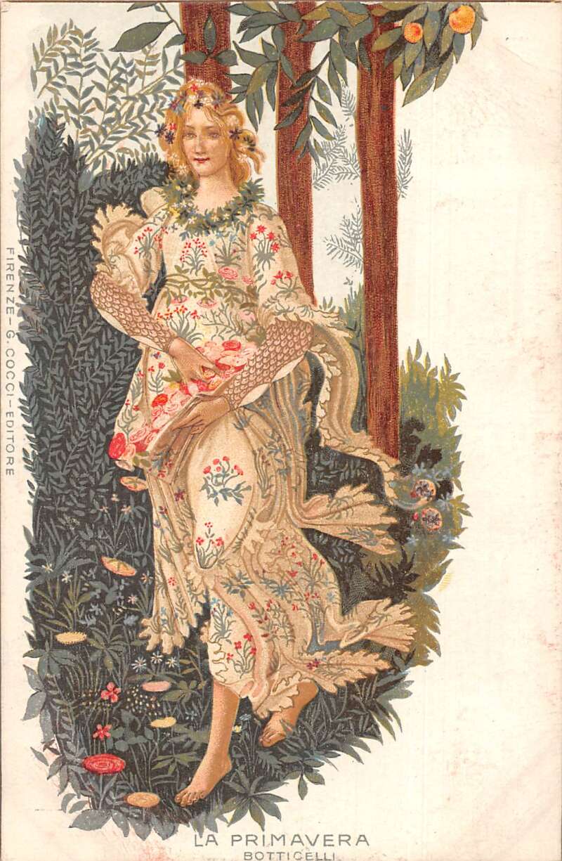 Vintage 1958 Botticelli 