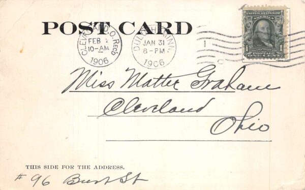 Hunters Park Minnesota Trolley "Unexpectedly Delayed" Bears Postcard AA68772 - Image 2