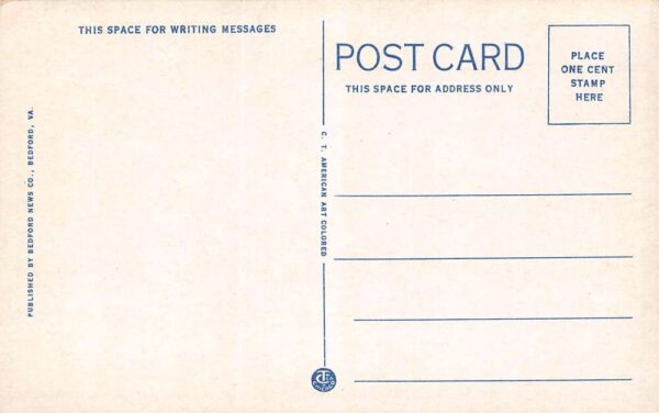 Bedford Virginia New Addition, Benevolent Order Of Elks Vintage Postcard U5140 - Image 2