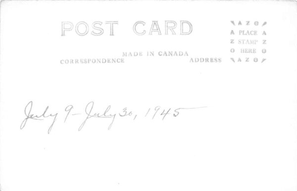 Rawoon Quebec Canada Heather Lodge Real Photo Vintage Postcard AA68819 - Image 2