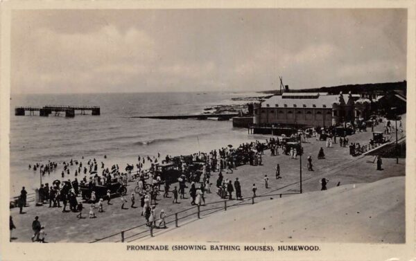 Port Elizabeth Humewood South Africa Beach Bathing House Real Photo PC AA68821