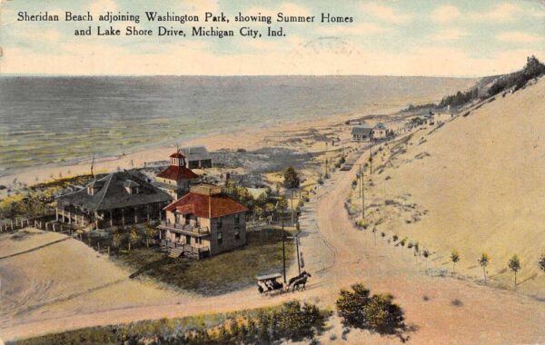 Michigan City Indiana Sheridan Beach & Washington Park, Summer Homes PC U5161