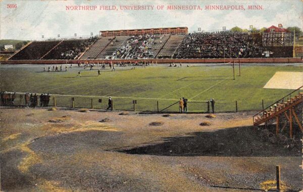 Minneapolis Minnesota Northrup Field, University OF Minnesota Vintage PC U5191