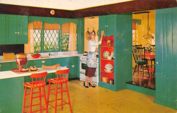 East Hampstead New Hampshire Hampstead Hardware Co Kitchen Adv Postcard AA69350
