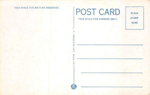 Athens Tennessee Horton's Drug Store Sky Tinted Vintage Postcard U6749 - Image 2