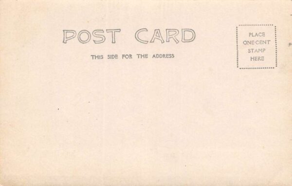 Brighton Maine Main Street Real Photo Vintage Postcard U5266 - Image 2