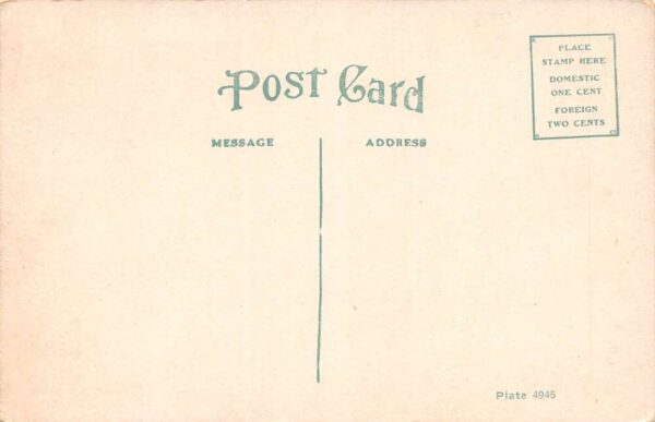 Shawano Wisconsin Main Street, Drug Store Sky Tinted Vintage Postcard U5357 - Image 2