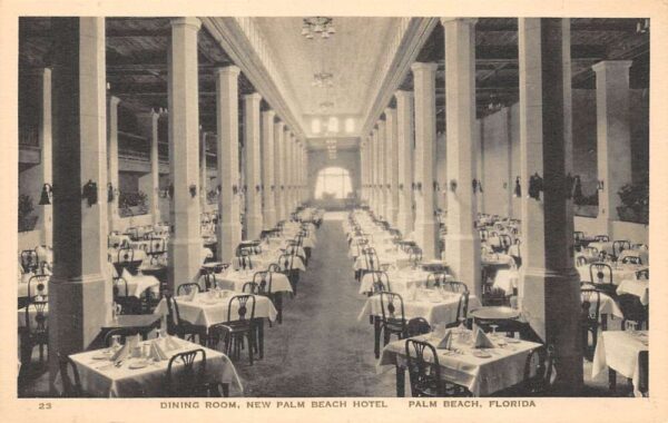 Palm Beach Florida New Palm Beach Hotel, Dining Room Photo Print PC U5400