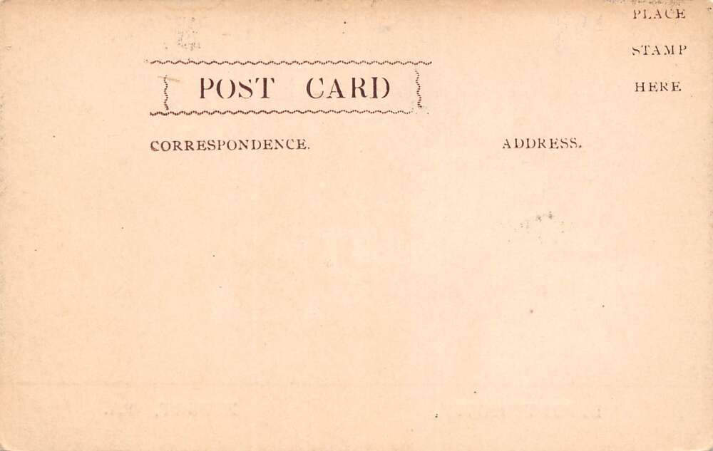 Effort Pennsylvania Effort House B/W Lithograph Vintage Postcard U5439 - Image 2