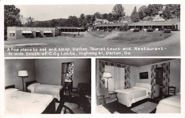 Dalton Georgia Dalton Tourist Court & Restaurant Multi-View Photo PC U5660