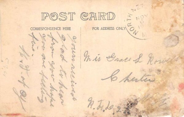 New Castle Maine Hodgkins Store Real Photo Vintage Postcard AA68886 - Image 2
