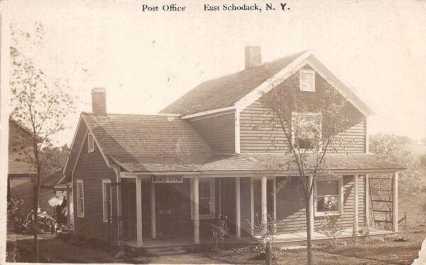 East Schodack New York Post Office Real Photo Vintage Postcard U5940