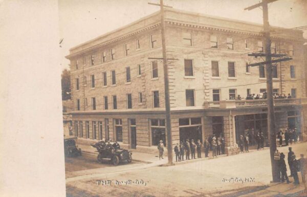 Owego New York The Owego Hotel Vintage Postcard AA68968