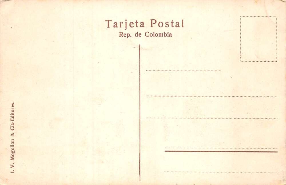 Goajira Guajira Colombia Baptism of the Indians Missionary Postcard AA68982 - Image 2